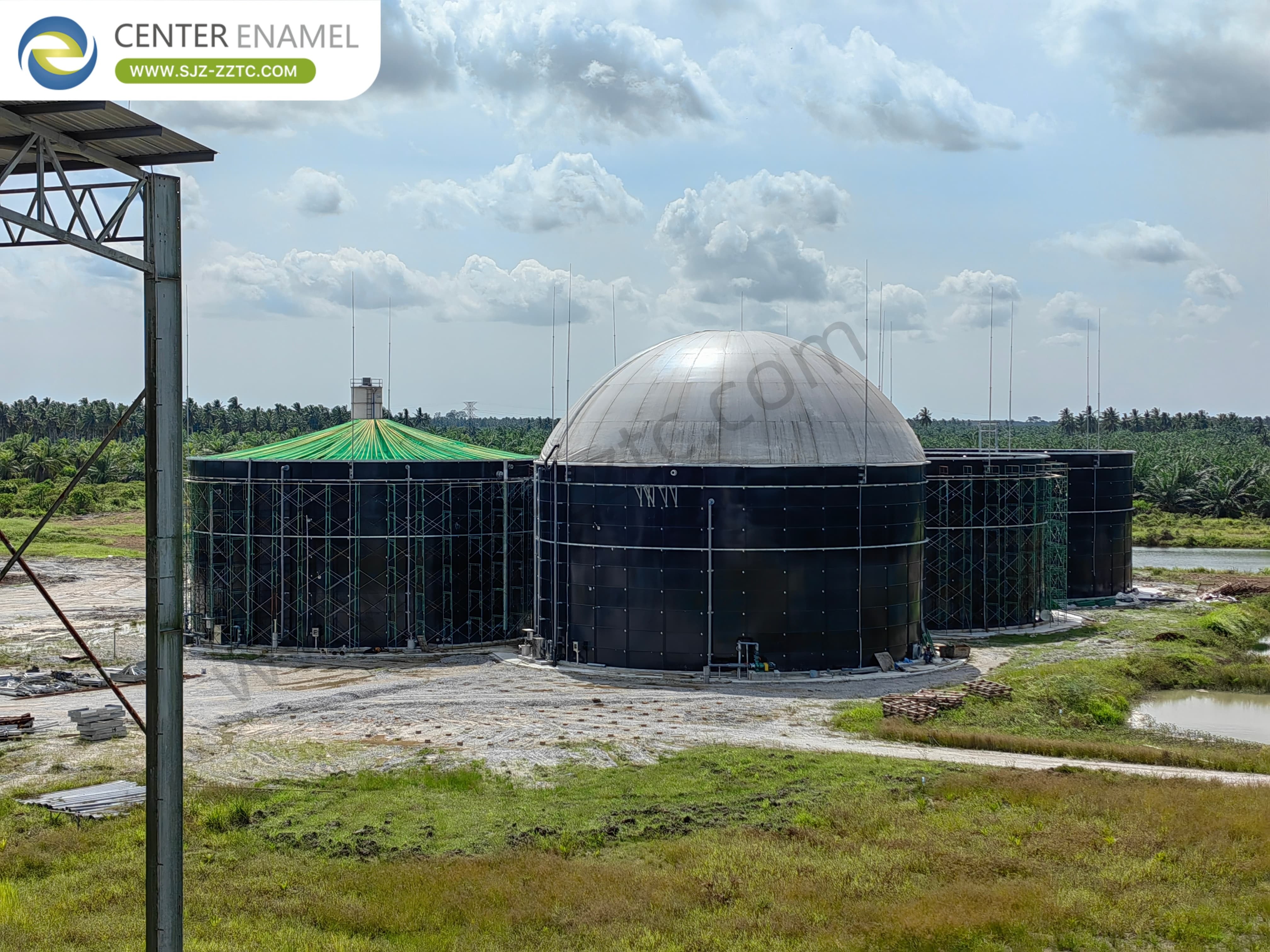 Nigeria Biogas Plant EPC Contractor Using GFS Tanks for Fruit and Vegetable Waste