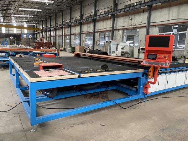 Máquina de corte de vidro certificada para montagem automática de corte e quebra de linhas de carga