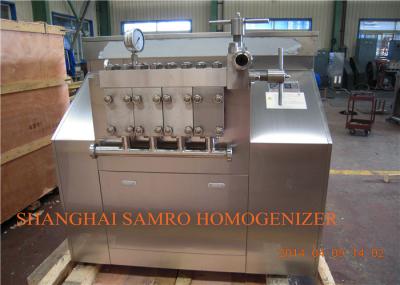 Large Capacity Two Stage Homogenizer Milk Pasteurizer And Homogenizer