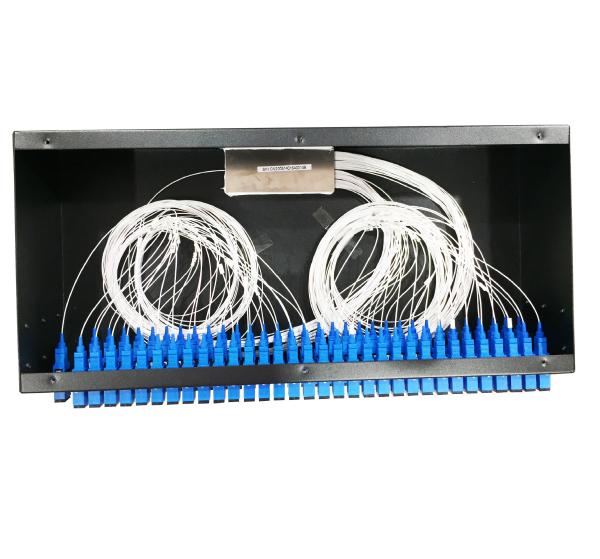 19 1U 2U Fiber Optical 1x64 Rack Mount Patch Panels