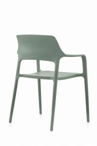 ODM Plastic Modern Chairs Stackable PP Dining Room Furniture