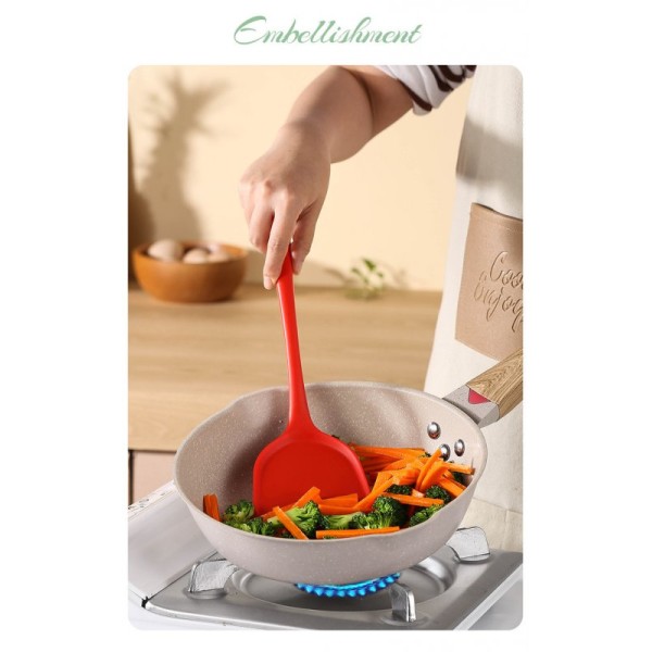 5PCS Silicone Spatula and Spoon Set | Food Grade Heat Resistant Kitchen Utensil Set Wholesale | OEM ODM Custom Factory