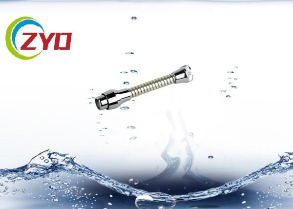Extension Length Kitchen Faucet Aerator Adapter Splash Resistance 360 Rotatio