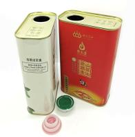 caixa vegetal de Tin Can Olive Metal Packaging do óleo 175ml