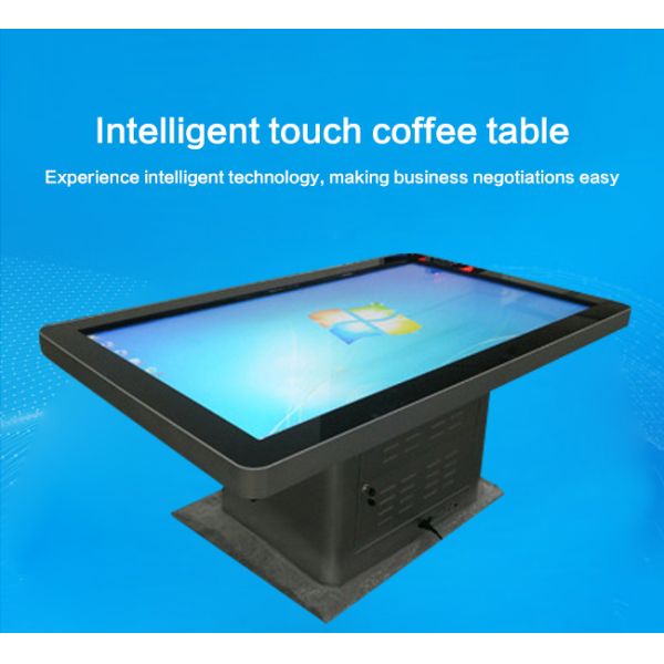 75 inch Intelligent Interactive Multi-touch Table Object Recognition Platform Multi-touch Interactive Software