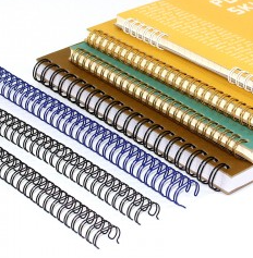 Auto Double Loop Wire Forming Punching Binder For Notebooks And Table Calendars