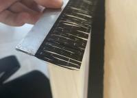 La bande de pinceau industriel en nylon en fibre de carbone est antistatique pour l'industrie de 75 mm.