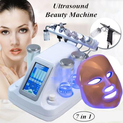 Água Dermabrasion 7 de limpeza faciais da casca da pele em 1 equipamento facial da beleza
