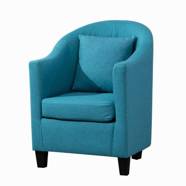 Wooden Frame Upholstered Sofa Chair For Hotel And Bedroom 68*65*90cm