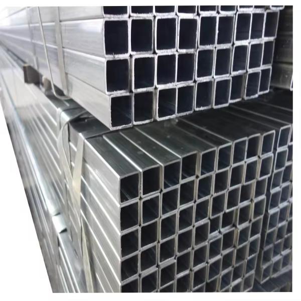 Cutting Service Custom Galvanized Rectangular Pipe with ±1% Tolerance