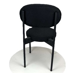 Powder Metal Leg 16KGS 850mm Oval Back Dining Chair
