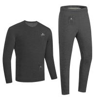 7.4V Rechargeable Battery Thermal Underwear Long Sleeve Magnetic Discharge Heated Underwear