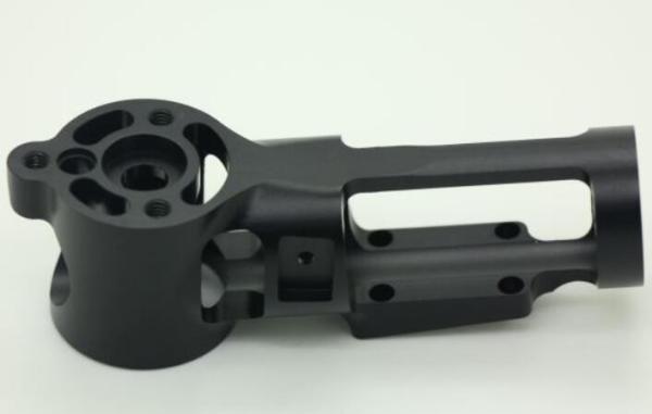 Black Custom CNC Milling Stainless Steel Iron Brass With Measurement Instrument Testing
