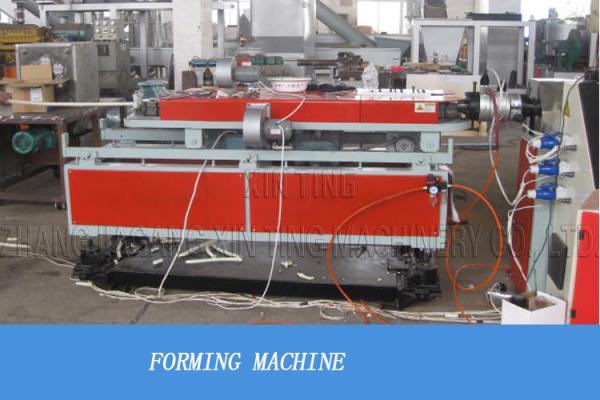 Small Diameter Hdpe Pp Pvc Single Wall Corrugated Pipe Machine For Plastic Electric Pipes