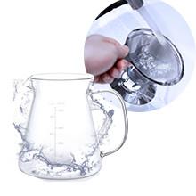 Home Usage wholesale Unique Factory Glass Hand Flush the coffee pot