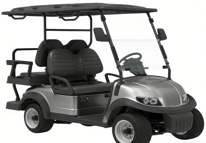4 Seats Electric 48V Lithium Battery Golf Cart With Grass-friendly Tires Optimally Suited For Golf Course Use