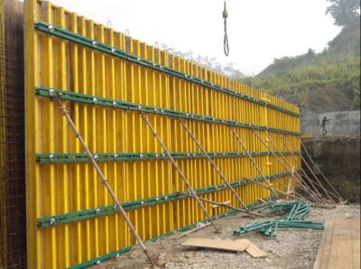 H20 Timber Beam Concrete Wall Formwork Prefabricated For Straight Concrete Wall