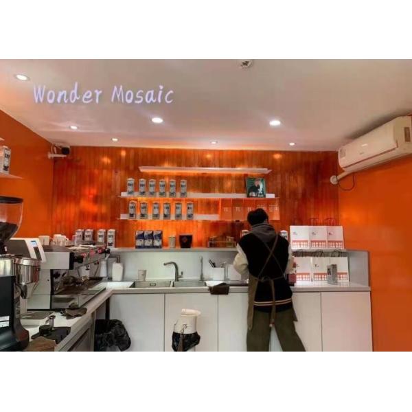 Colored Plating Crystal Glass Mosaic Tile For Shower Walls 300x300x8mm