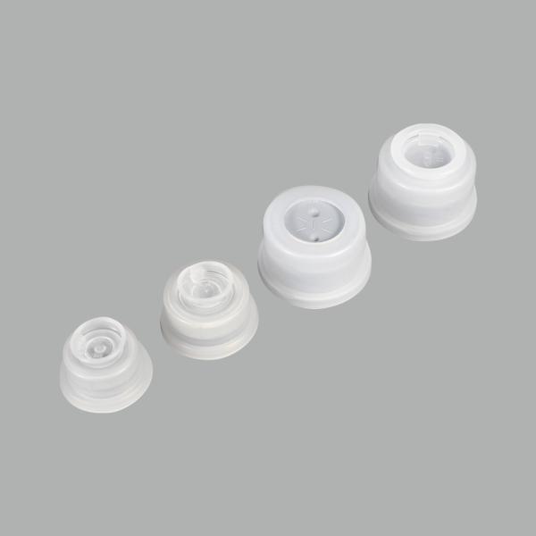30mm PE Euro Cap Plastic Closure For Medical Infusion Bottle Or Bag Plastic Cap Assembly