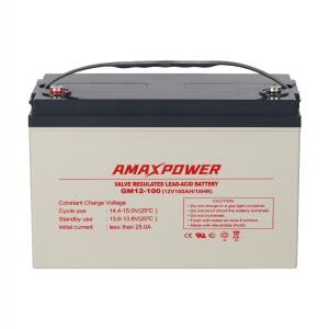 AGM 12v 100ah Deep Ups Backup Battery SMF Maintenance Free