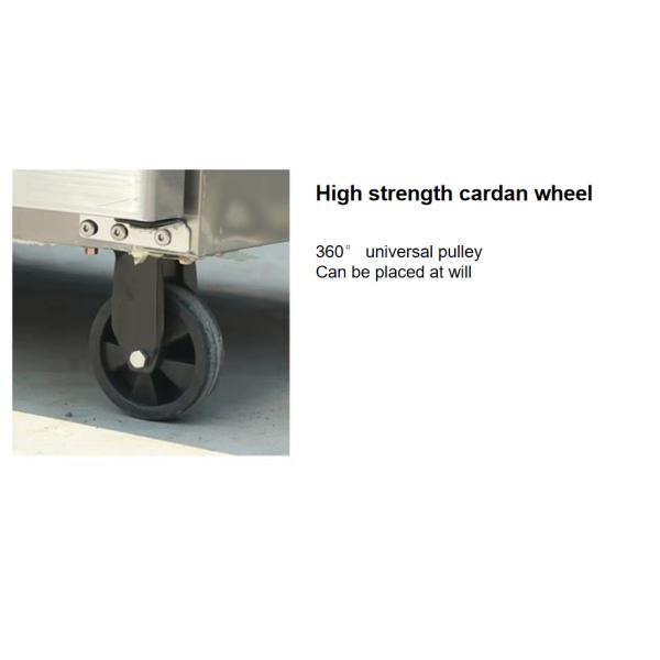 White Series Double Door Air Cooled Frost-Free Refrigeration Facilities Display Cabinet