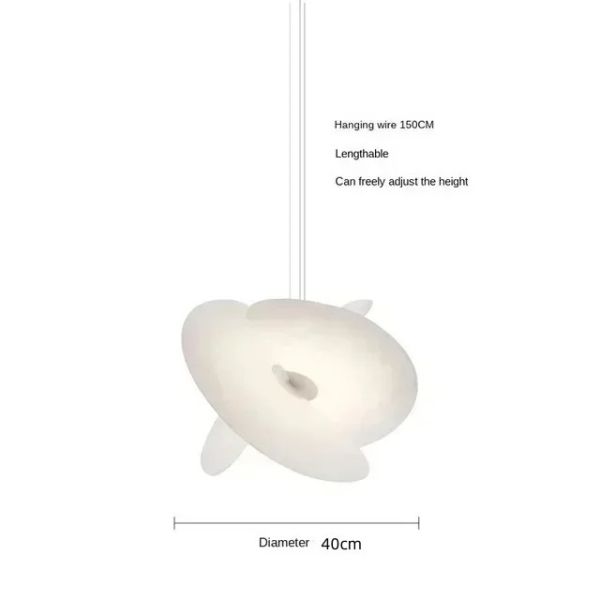 Silk Fabric Chandelier Eye Protection LED Levante Pendant（WH-AP-607）
