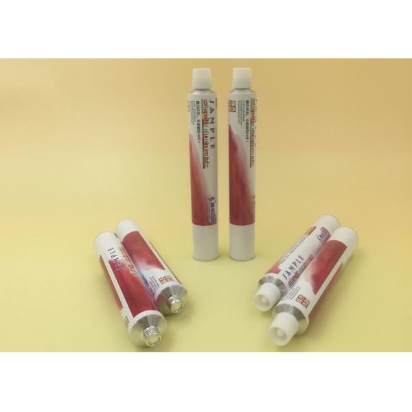 Coating Aluminum Hand Cream Packaging Tubes , Adhesive Collapsible Tube