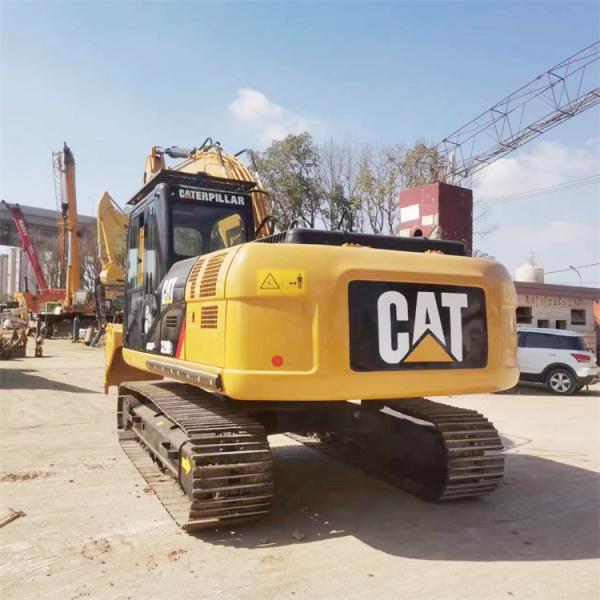 Excavadora CAT 320D de 20 toneladas en buenas condiciones de trabajo hecha en Japón para el mercado de Shanghai