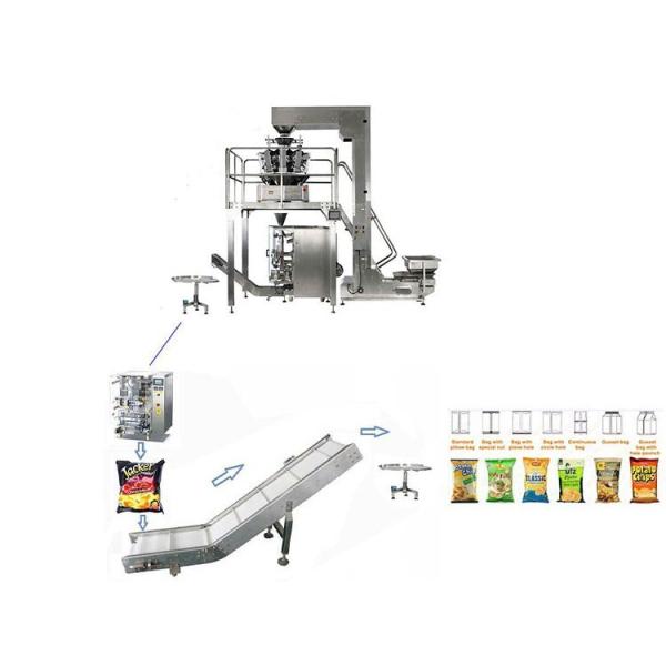 Сумка закуски склонила Cleated системы транспортера качества еды пояса