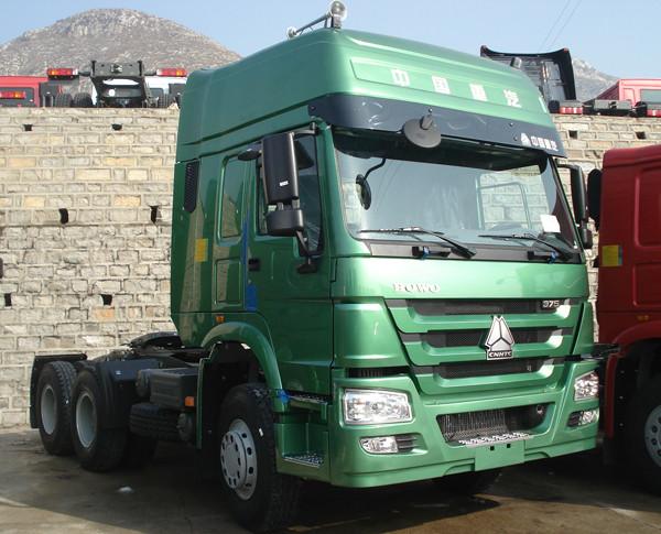 HOWO 79 Cabin 371 hp Tractor Head Trucks with 400L Fuel tank