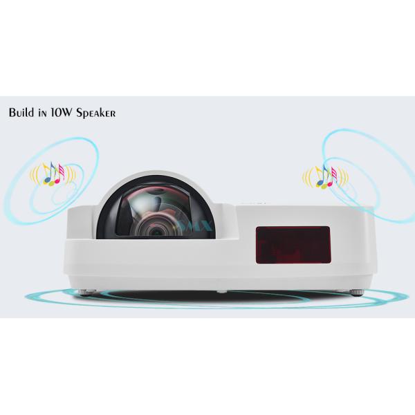 3700 Lumens WXGA Short Throw Projector 0.46 Throw Ratio Business Education