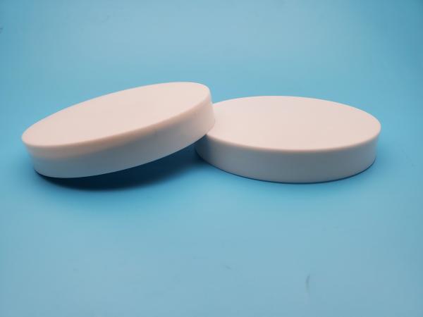 Non Spill Plastic Container Screw Lid , 89/400 White Plastic Bottle Cap