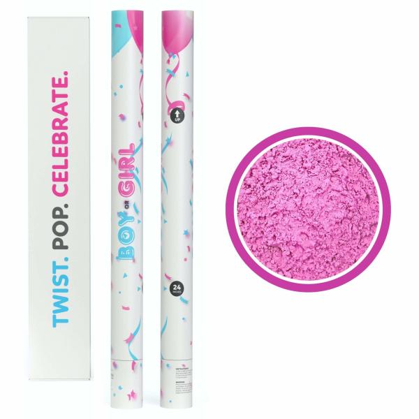 Add a Surprise Element to Your Year Party with Gender Reveal Confetti Powder Cannon
