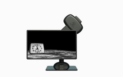 Lifting Rotating Monitor Screen Arm Bracket To Relieve Neck Pain