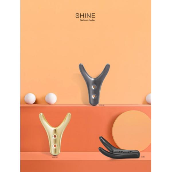 Металлический крюк для гостиной, ванной, алюминиевый крюк для одного крюка