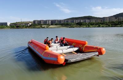 Jangada inflável do navio de transporte do bote de salvamento de LB-TS6 60HP