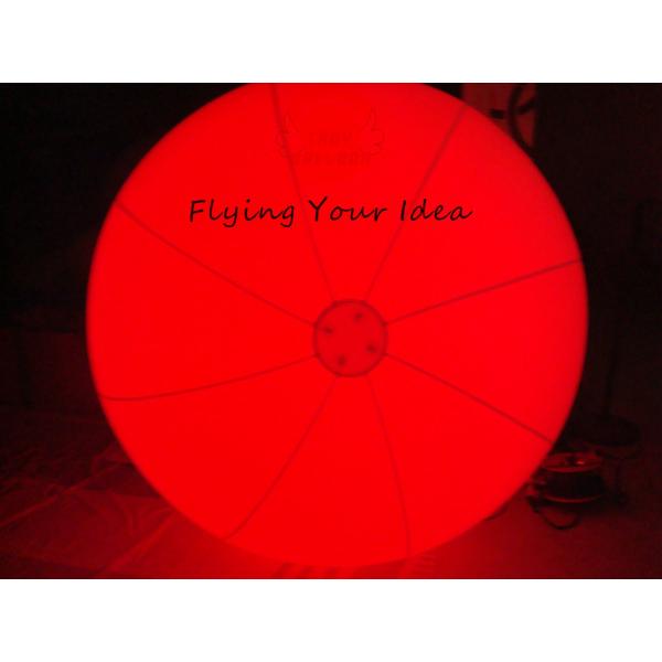 ход освещения рекламы PVC 2m раздувным толпить воздушным шаром на день торжества