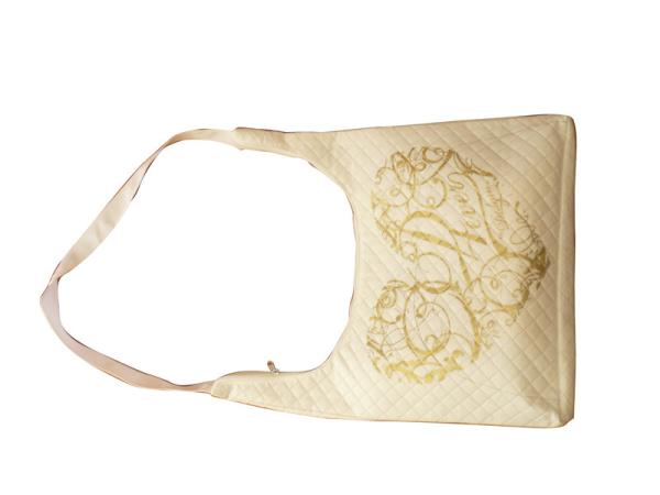 Square veins quilted non woven promotional Eco - friendly reusable carry bag