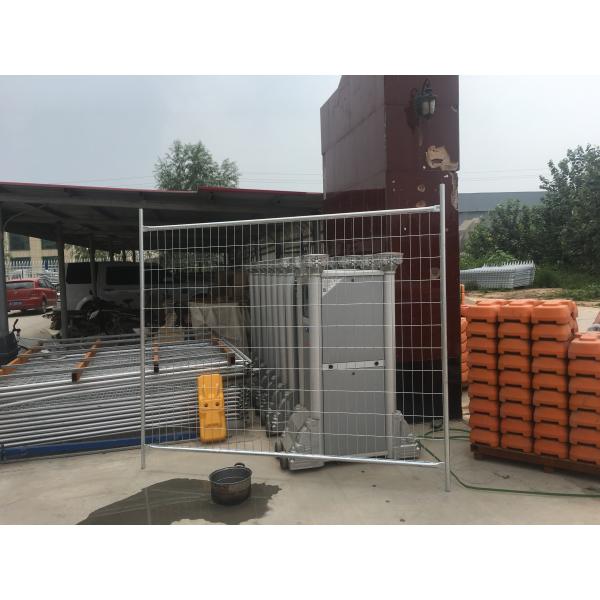 Hot Dipped Galvanized Temp Fence Panels Freestanding Fence Panels Sunshine Resistance