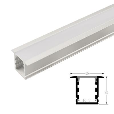1215B Recessed o diodo emissor de luz de alumínio perfila de superfície montado