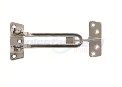 Le matériel décoratif rustique de porte 4 1/8 a poli le garde de sécurité à chaînes de porte de chrome