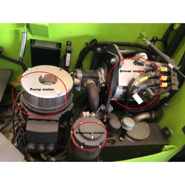 Строительные работы Электрический грузовик с 2 тонной зарядкой для легкой эксплуатации