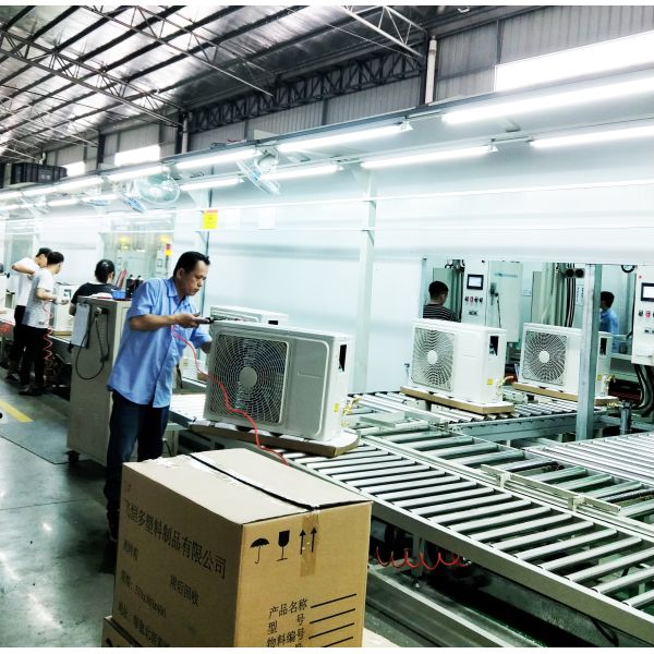 Manufacturing Plant Air Conditioner Assembly Conveyor Line with Equipment