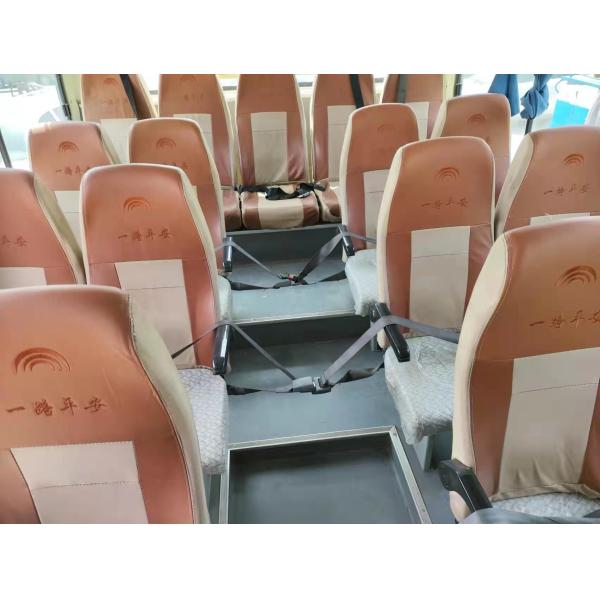 Yuchai Engine 39seats Used Yutong Buses Manual Mini Coach