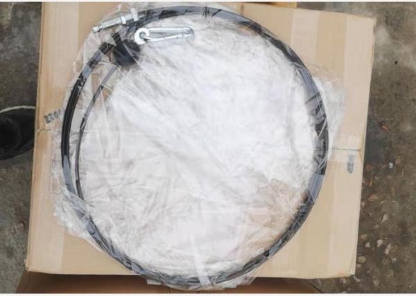 RAPID Black Plastic Wire Rope 6.0mm Outerdiameter For Gym Equipment