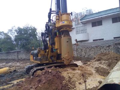 Equipamento de empilhamento hidráulico pequeno KR60C para furar a profundidade de 24m CE da pilha da fundação de 1000 milímetros do diâmetro/ISO9001