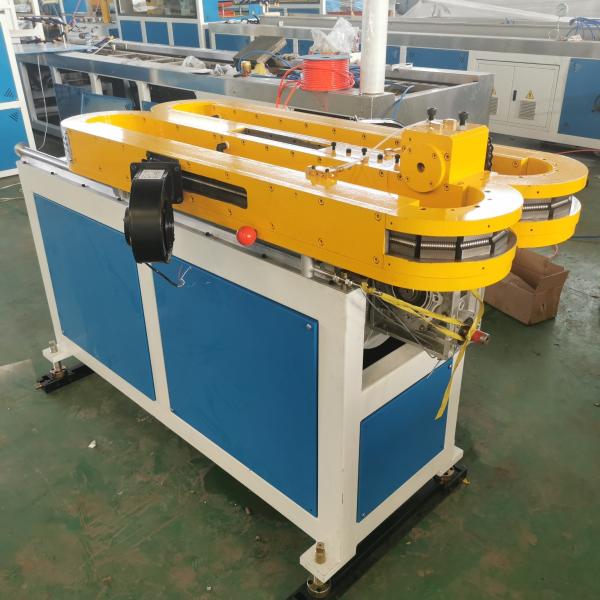 PVC Corrugated Pipe Extruder Machine Full Intermeshing Separate Type