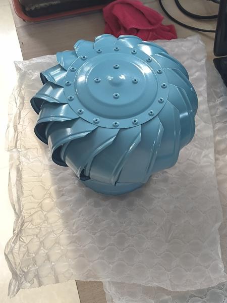 6/8/10 Inch Fan Automatic Industrial Synthetic Plastics Turbine Fan for Roof Fan