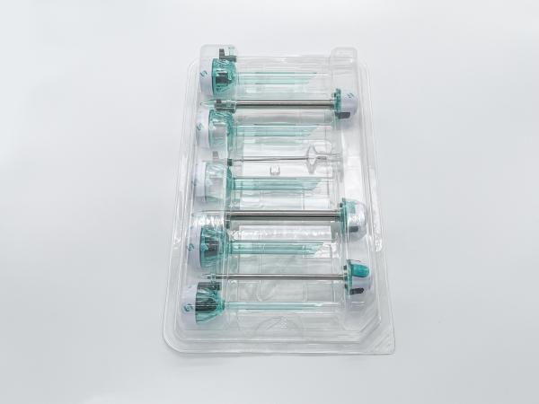 Endoscopy Surgical Disposable Trocar Kit CE Certificated 12mm Optical Trocar Set