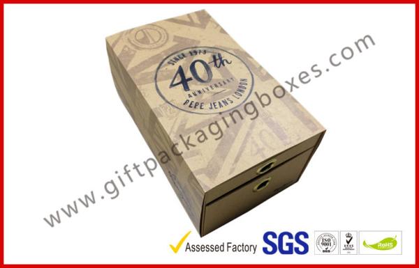 Logo Customized Apparel Gift Boxes Craft Paper Drawer Gift Package Boxes